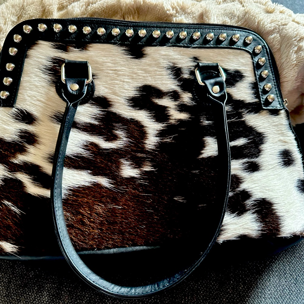 Real Cowhide Purse. Brand new.